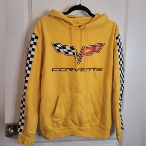 Yellow corvette sweatshirt
